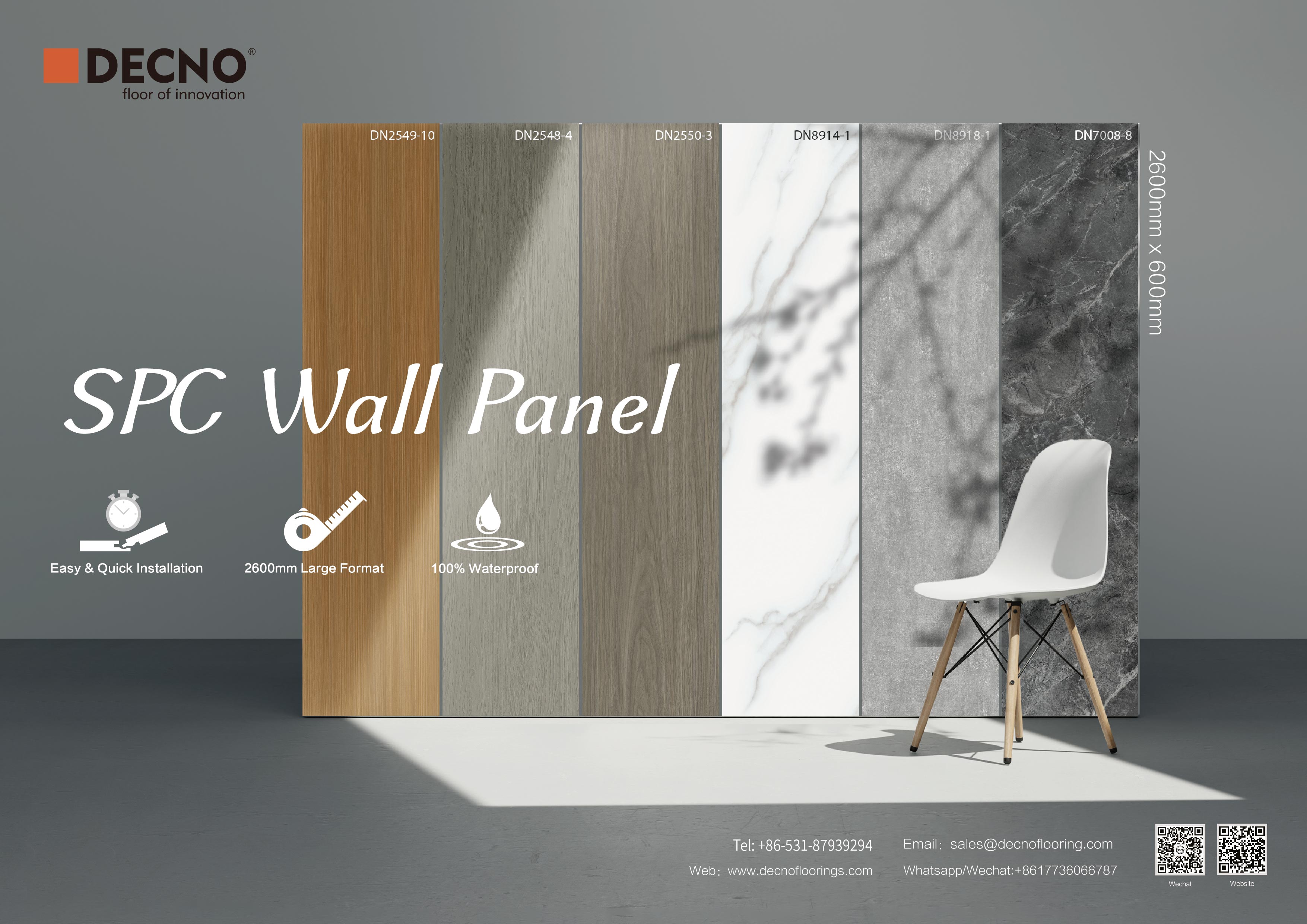 DECNO lanza un nuevo revestimiento para piso y paredes - 2024 DOMOTEX asia