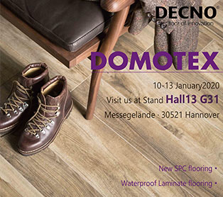 DOMOTEX Hannover 2020 - GRUPO DECNO
