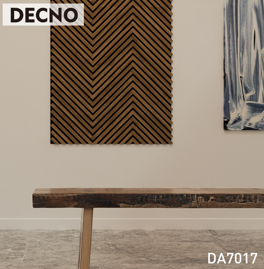 Panel acústico de listones de madera