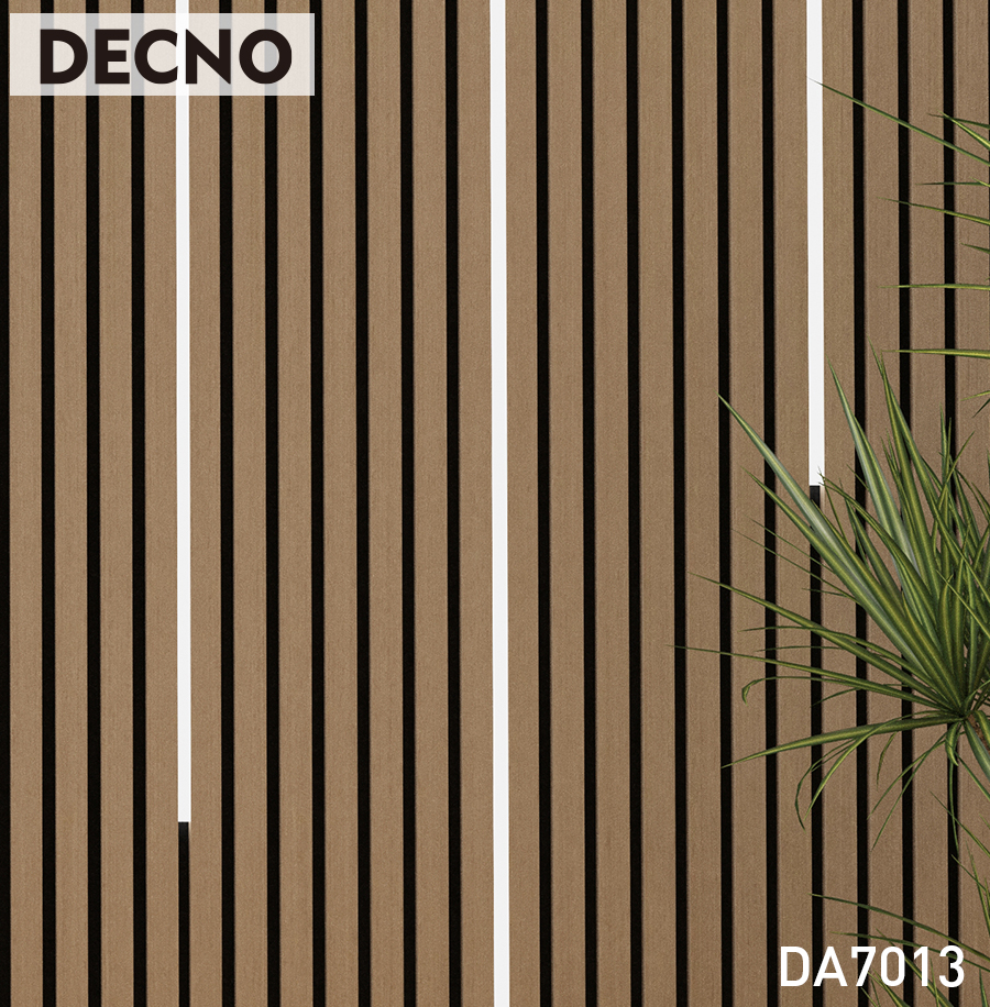 Pared de listones de madera