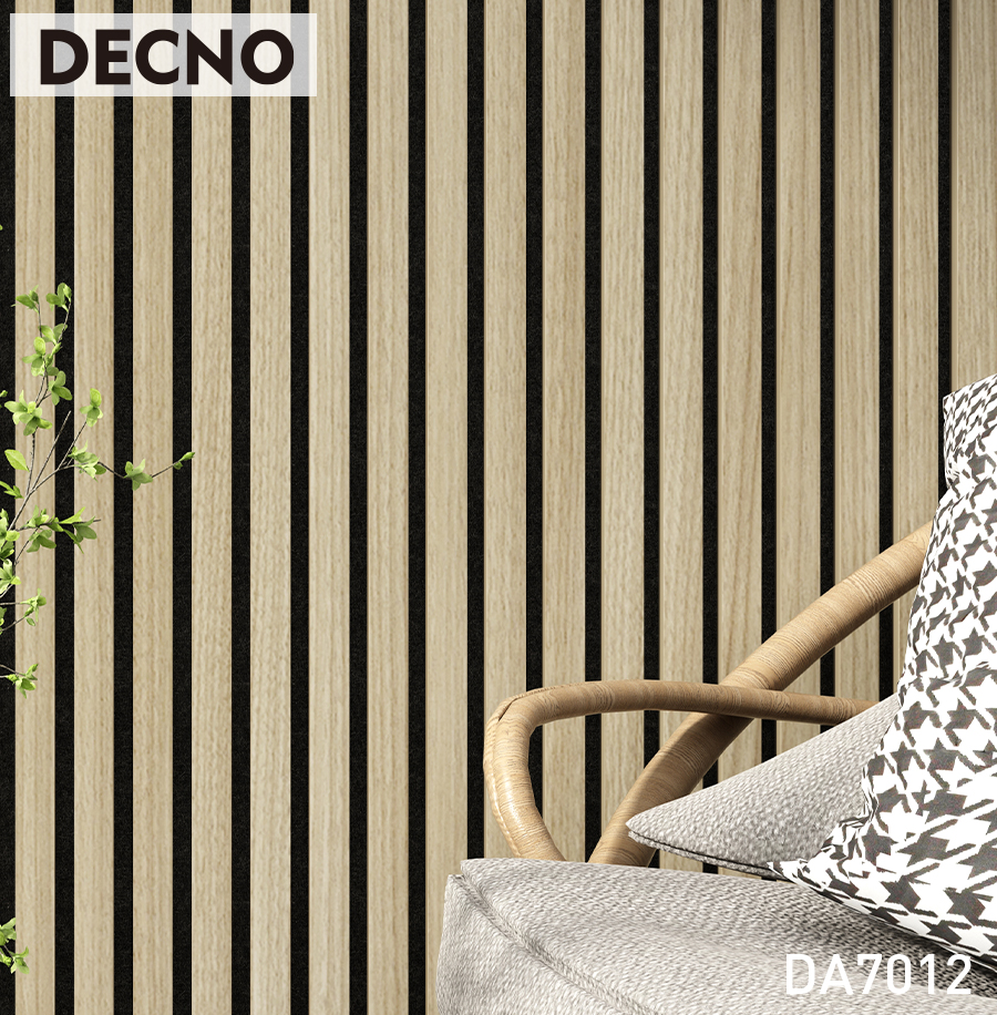 Pared de listones de madera